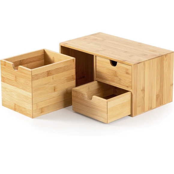 Bamboo Storage Box Set - Picture 1 of 2